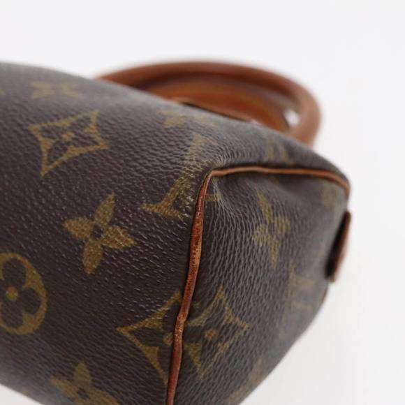 LOUIS VUITTON Monogram Mini Speedy Hand Bag M41534 LV Auth 95860 - Picture 9 of 16